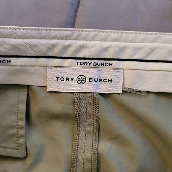 Tory Burch nwt SAILOR PANT in light olive green. - Picture 12 of 16